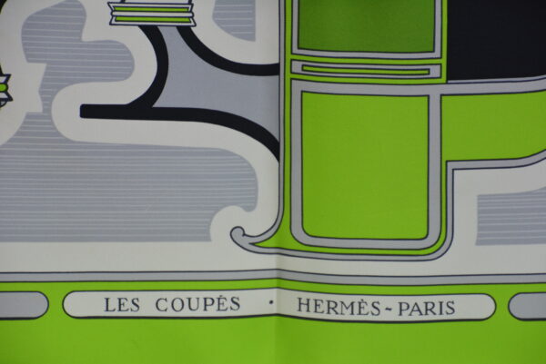 Foulard Hermès " Les Coupès"