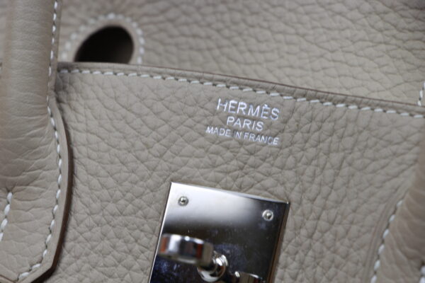 Hermes Birkin 30 gris